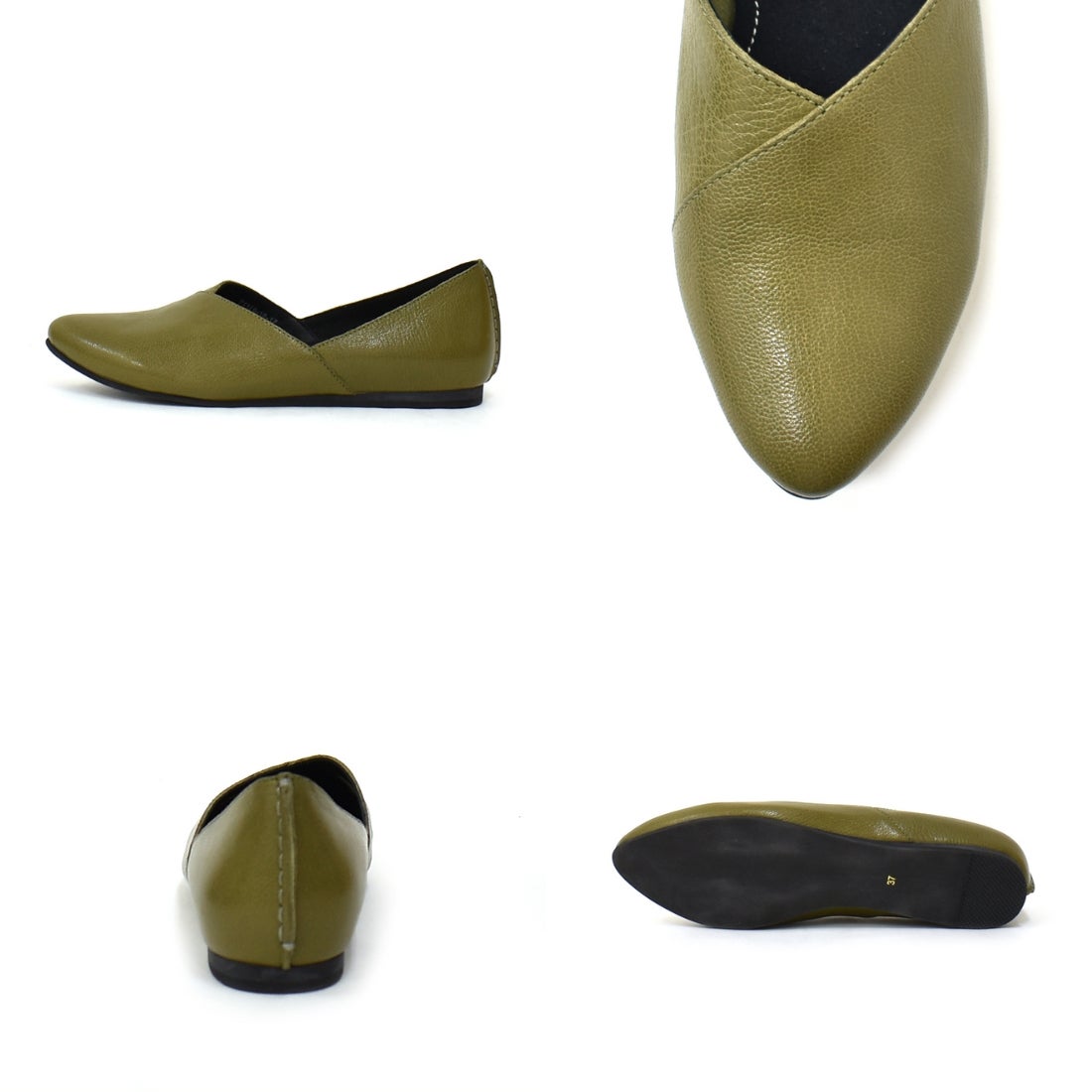 yuko imanishi+ Vカットデザインフラットシューズ IBUKI|銀座