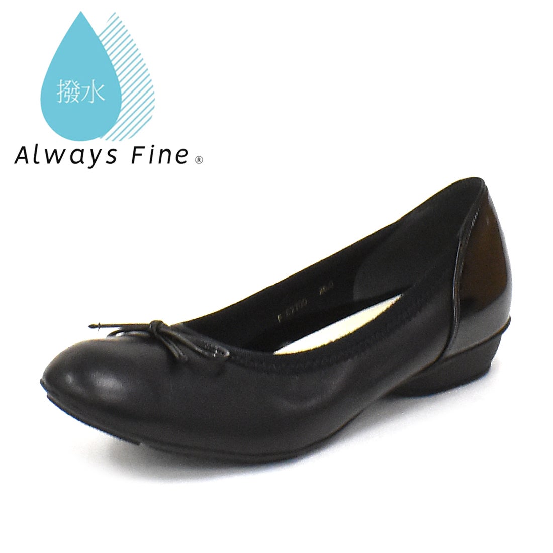 WASHINGTON FootHappy [人気商品] 晴雨兼用リボンバレエシューズ ※一部