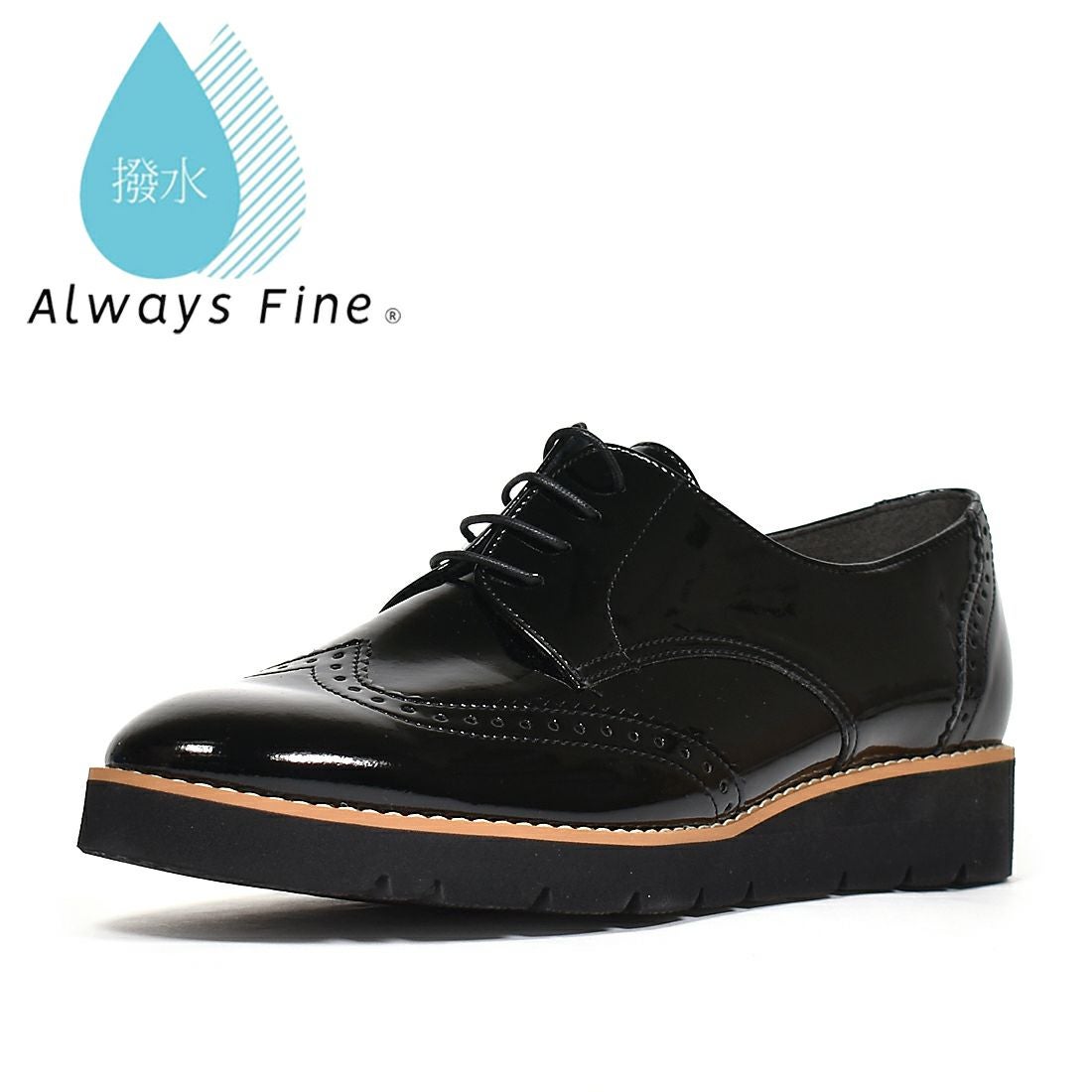 WASHINGTON 晴雨兼用 レースアップウイングチップシューズ|銀座