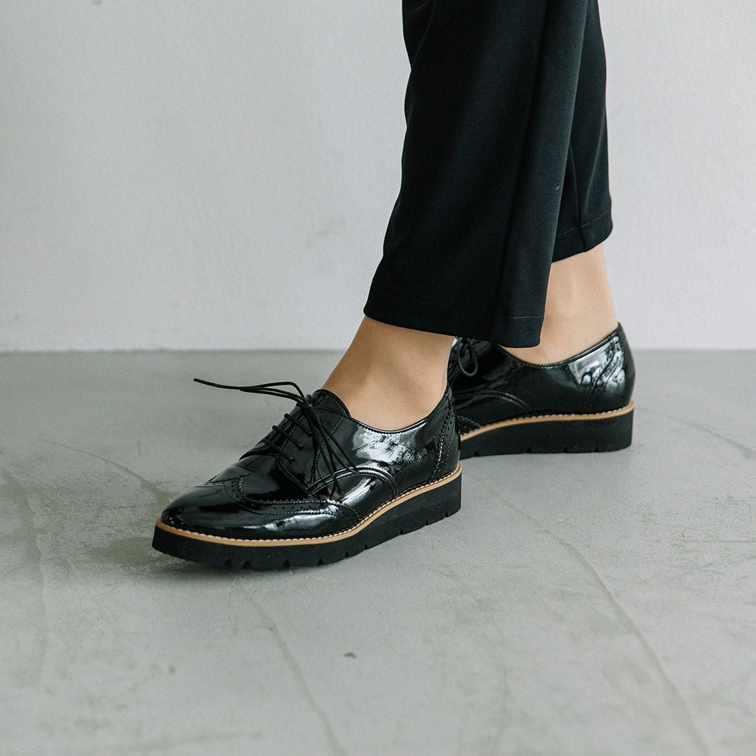 WASHINGTON 晴雨兼用 レースアップウイングチップシューズ|銀座