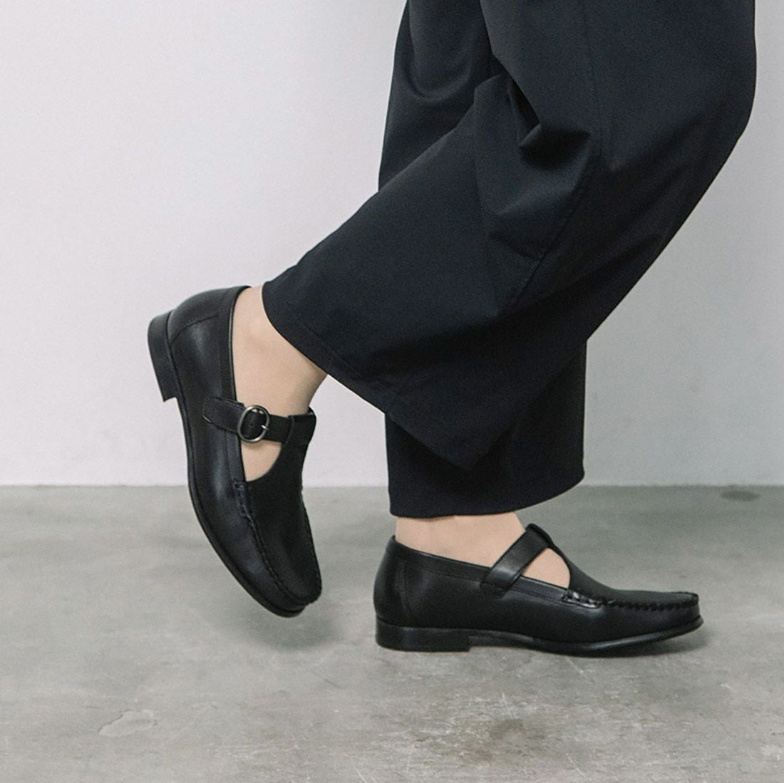 WASH×whoop'-de-doo' Tストラップローファー|銀座ワシントン 公式サイト