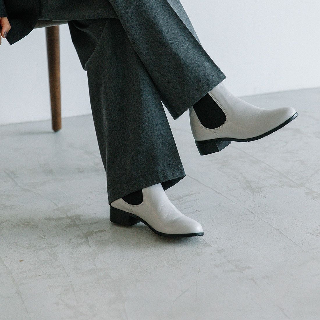 WASHINGTON 晴雨兼用 シンプルサイドゴアブーツ|銀座ワシントン 公式サイト