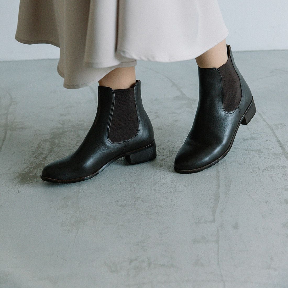 WASHINGTON 晴雨兼用 シンプルサイドゴアブーツ|銀座ワシントン 公式サイト