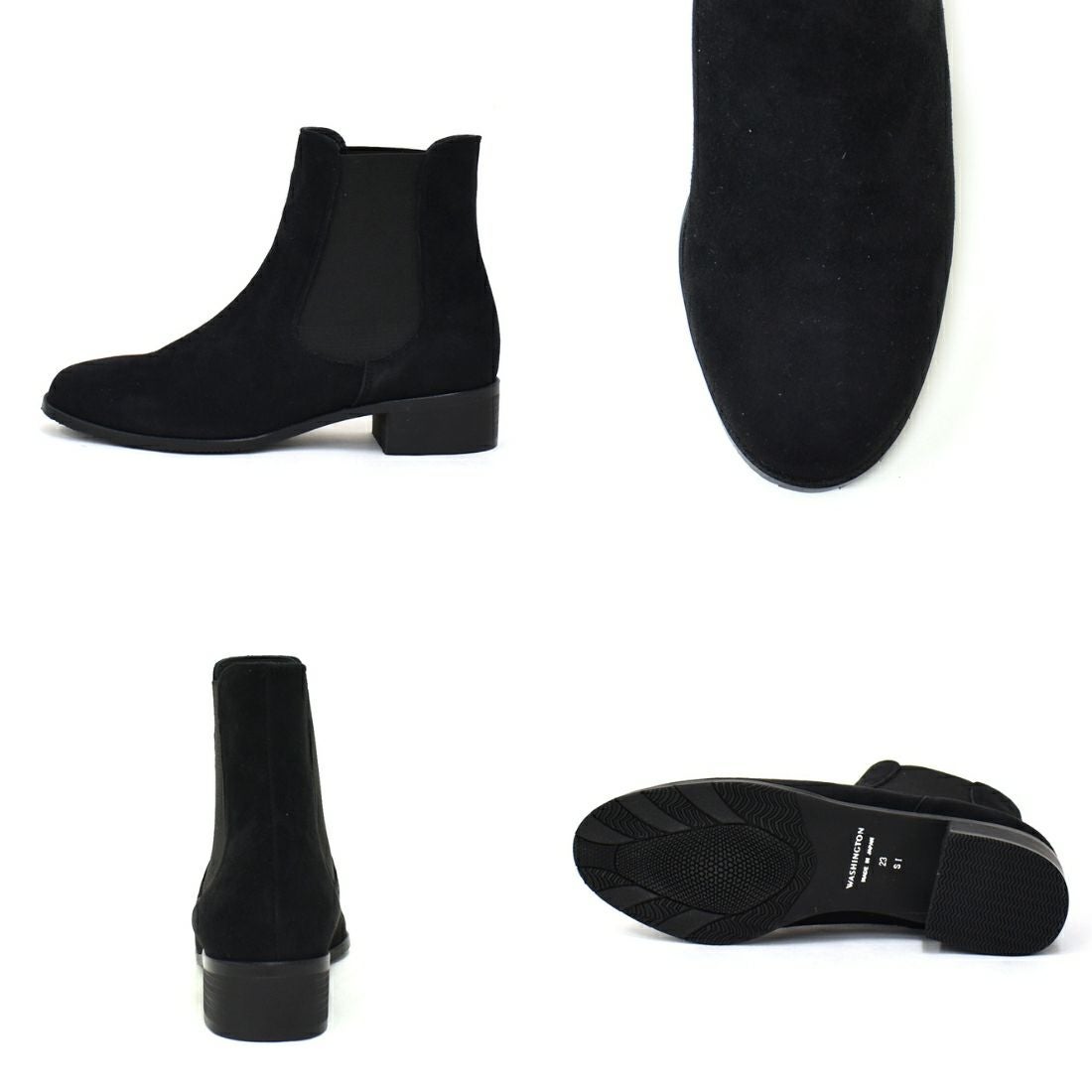 WASHINGTON 晴雨兼用 シンプルサイドゴアブーツ|銀座ワシントン 公式サイト