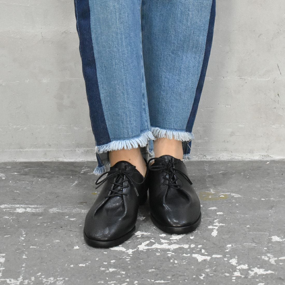 SALE] yuko imanishi+ レースアップレザーシューズ FUKU|銀座