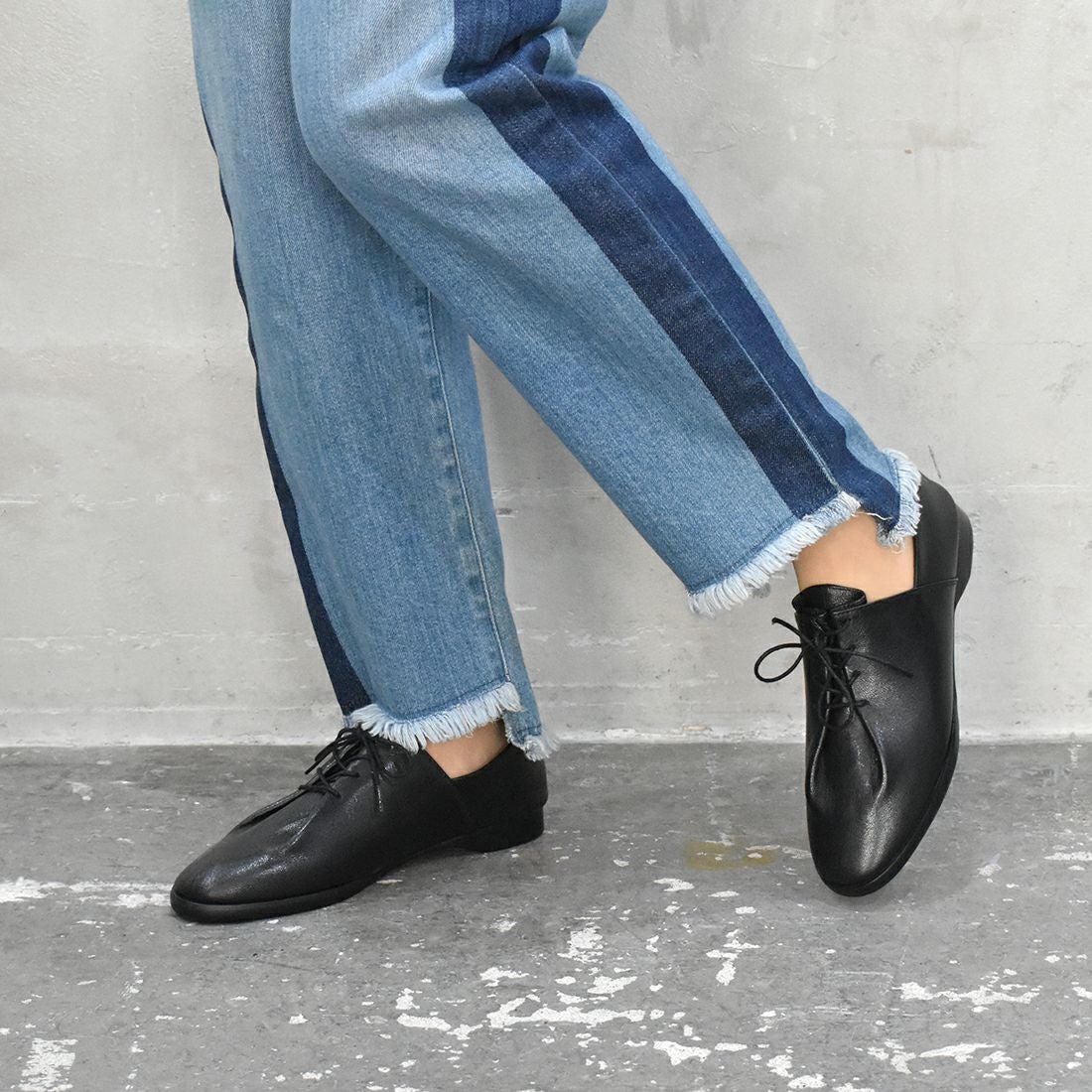 SALE] yuko imanishi+ レースアップレザーシューズ FUKU|銀座