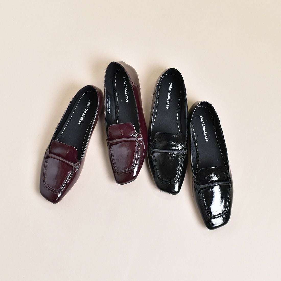 SALE] yuko imanishi+ エナメルフラットシューズ RUCHI|銀座ワシントン