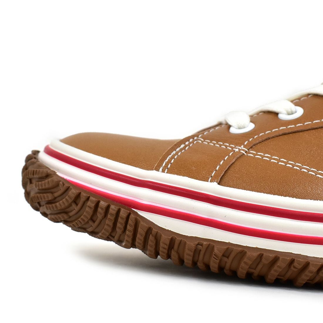 SPINGLE 国産サイドゴアレザースニーカー LIGHT BROWN|銀座ワシントン