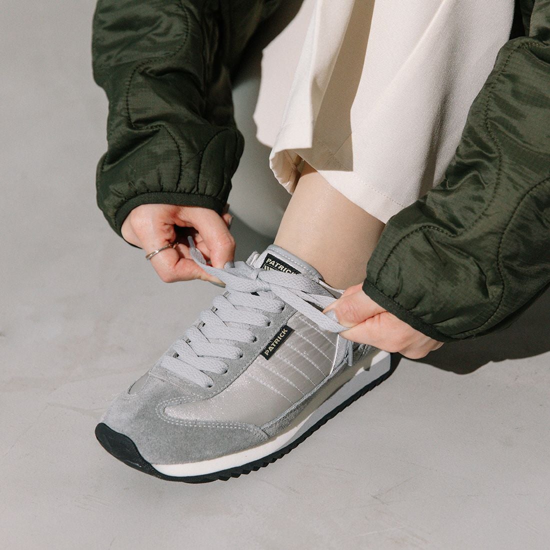 PATRICK スニーカー マラソン S.LEF|銀座ワシントン 公式サイト
