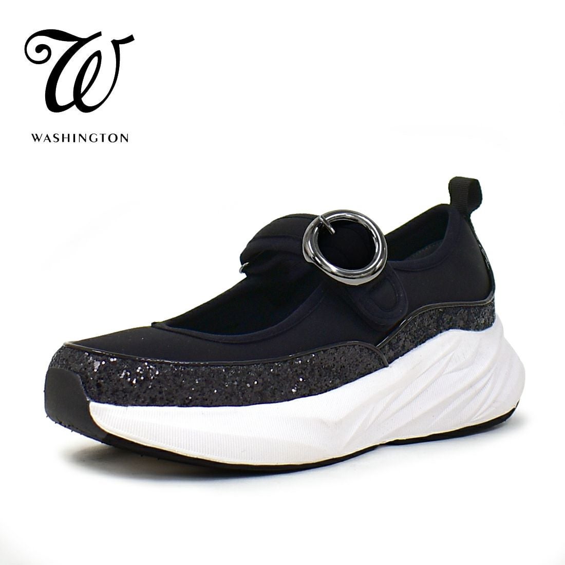 W メリージェーン厚底スニーカー|銀座ワシントン 公式サイト