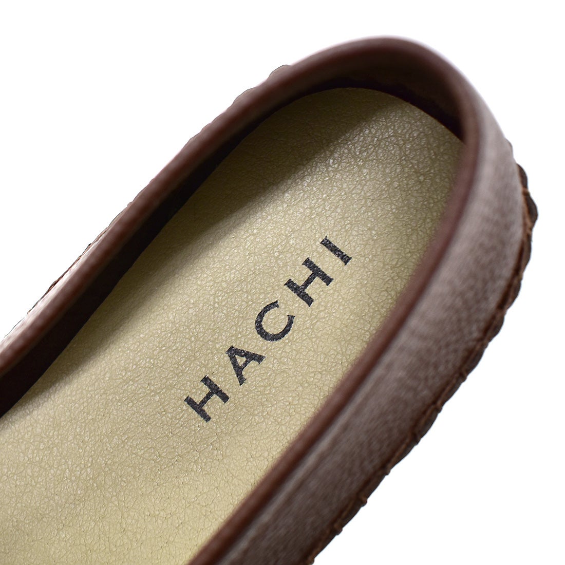 HACHI ナチュラルレザーフラットシューズ|銀座ワシントン 公式サイト