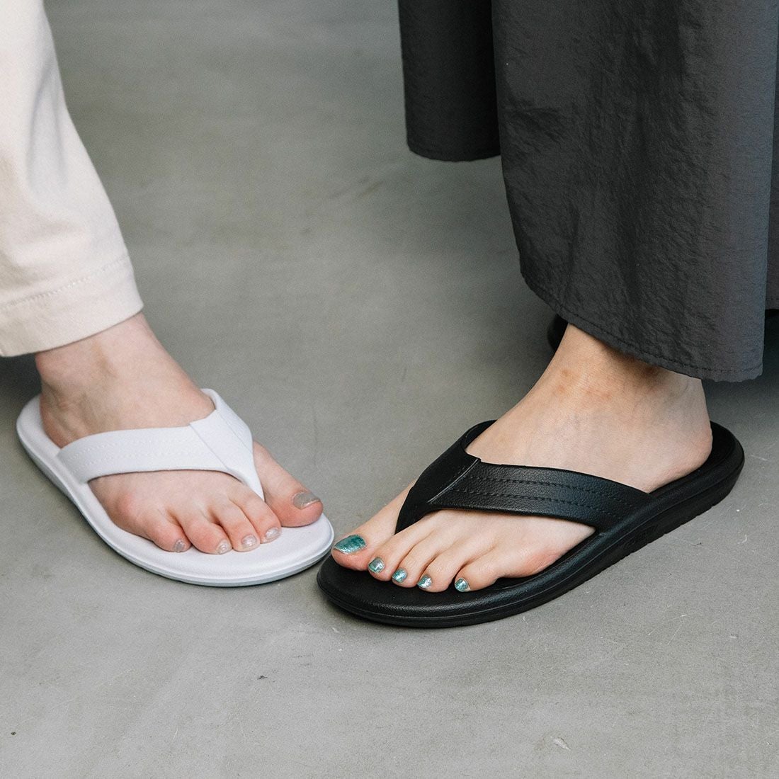 美品  SLIPPER サンダル 26.5〜27.0センチ サンダル | EVAPT202 / NAVY (EVA) - ISLAND SLIPPER