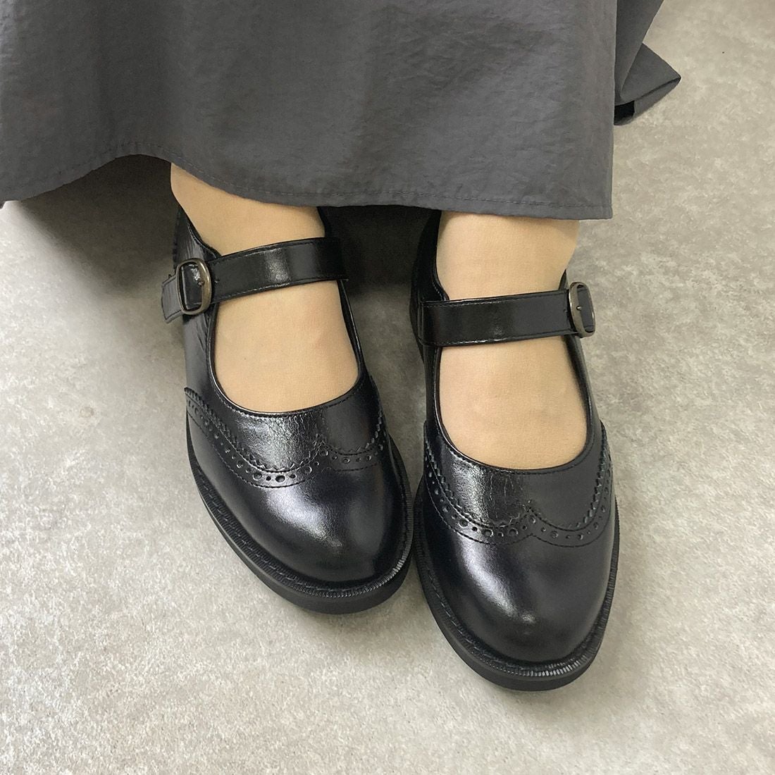 WASHINGTON ウイングチップストラップシューズ|銀座ワシントン 公式サイト