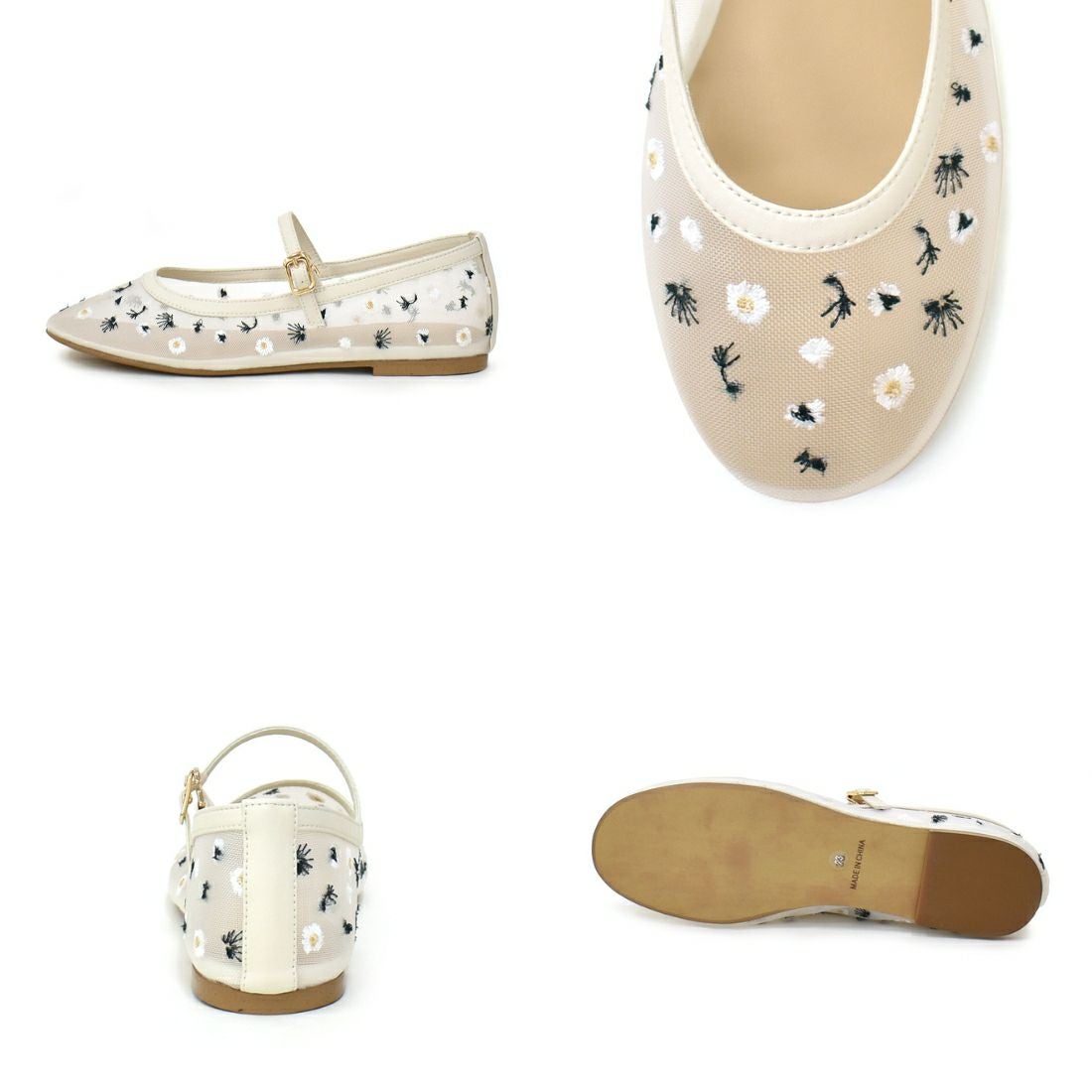 SALE] W シースルーメリージェーンフラットシューズ|銀座ワシントン