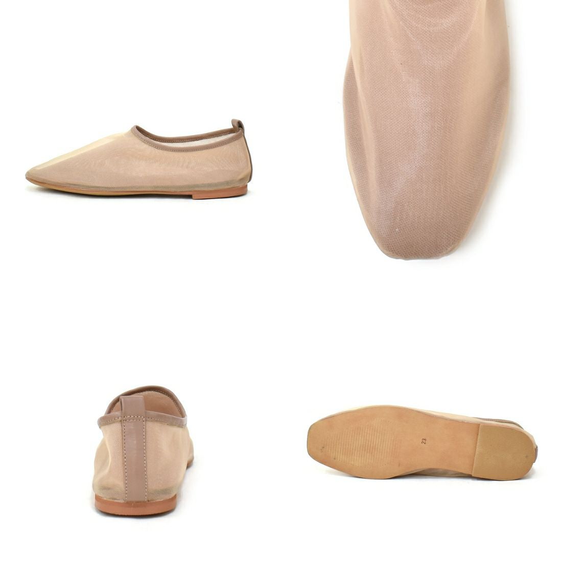 SALE] W シースルースリッポンフラットシューズ|銀座ワシントン 公式サイト